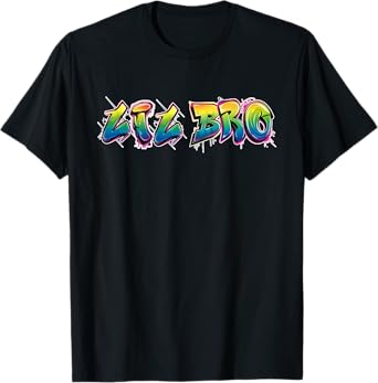Airbrush Graffiti Brother Lil Bro Street Artist T-Shirt
