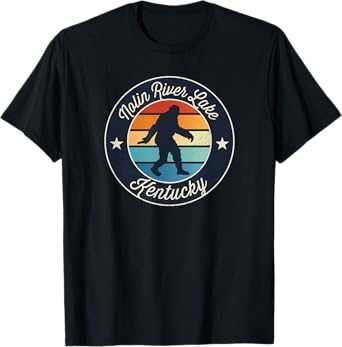 Nolin River Lake Kentucky Sasquatch Souvenir T-Shirt