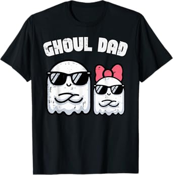 Halloween Ghosts Ghoul Dad Daddy Papa Father Costume Men T-Shirt