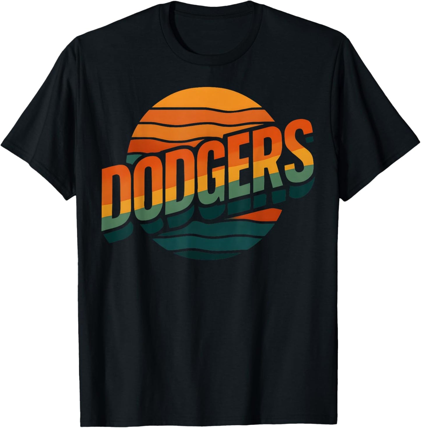 Retro Classic Dodgers Distressed Name Gift For Men Women Kid T-Shirt