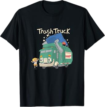 Trash Trucks & Hank Best Friends Jump For Joy T-Shirt