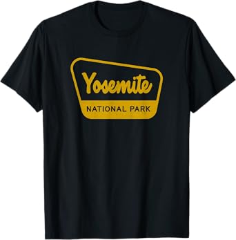 Yosemite National Park Vintage Inspired Sign Graphic T-Shirt