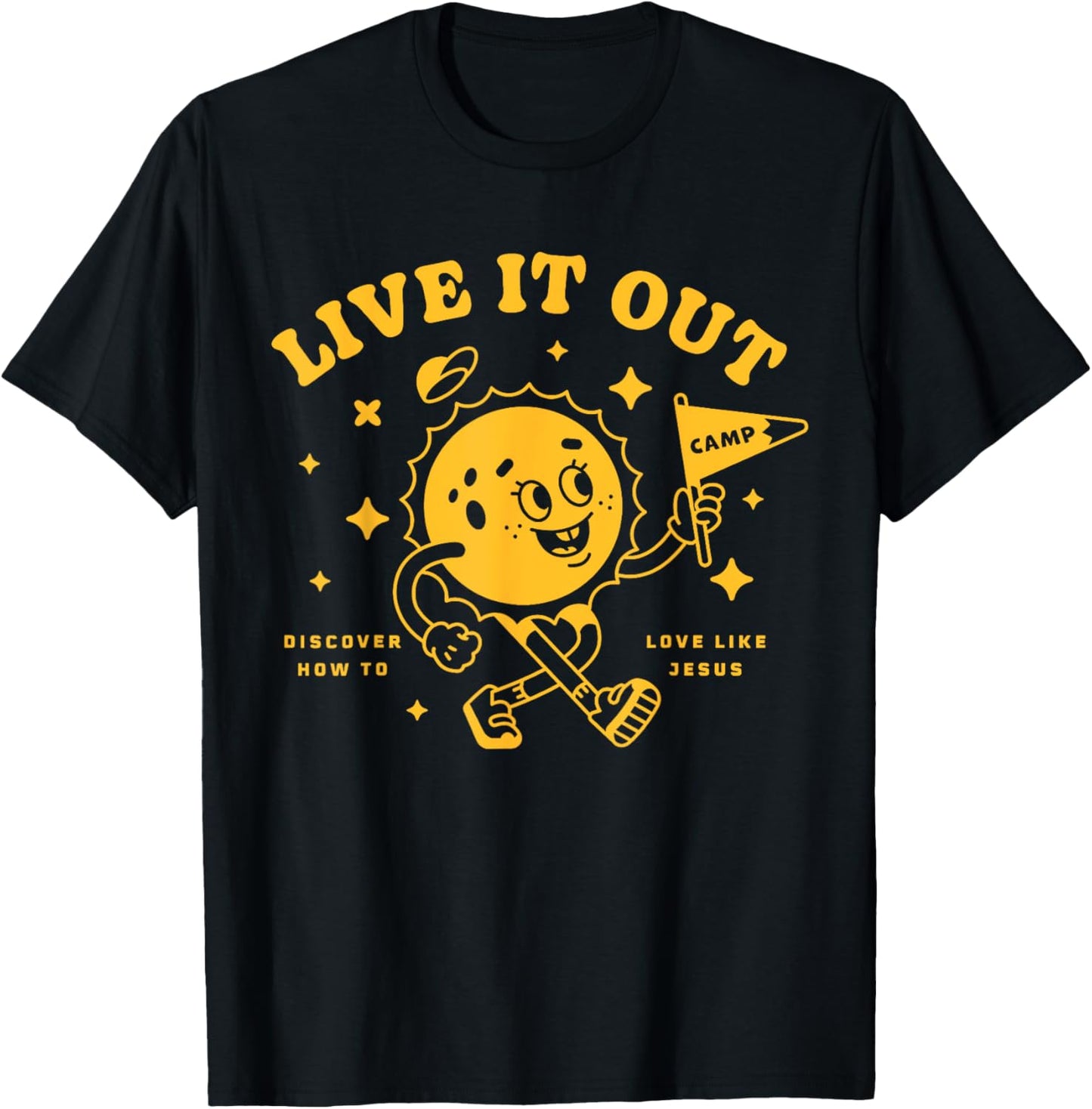 VBS 2025 Live It Out Love Like Jesus Vacation Bible School T-Shirt