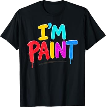 I Love To Finger Paint - I Heart To Finger Paint I'm Paint T T-Shirt