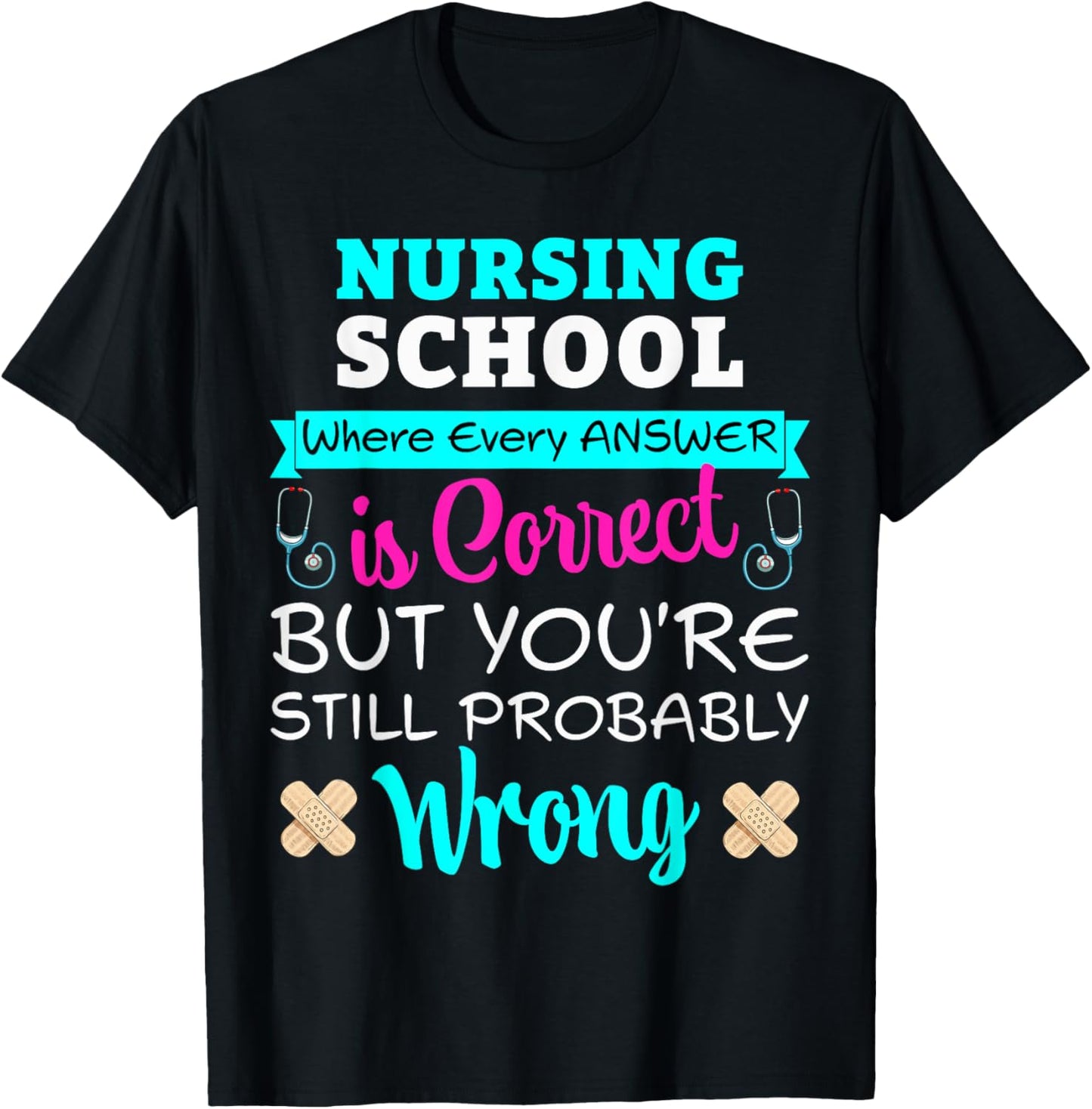 Funny Student Nurse Future Nurse Nursing School Humor T-Shirt