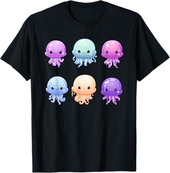 Cute Jellyfish Costume Jelly Fish Sea Ocean for Women Girls T-Shirt