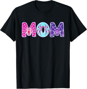 Women Mom Spider Mom Mother's Day Family Birthday T-Shirt