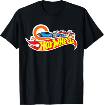 Hot Wheels Logo and Cars T-Shirt