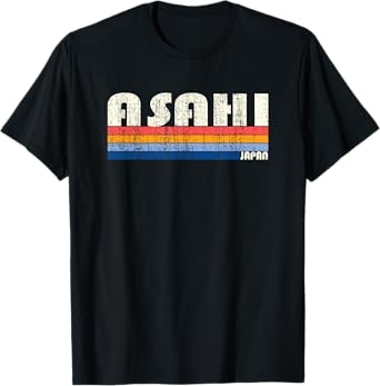 Retro Vintage 70s 80s Style Asahi, Japan T-Shirt