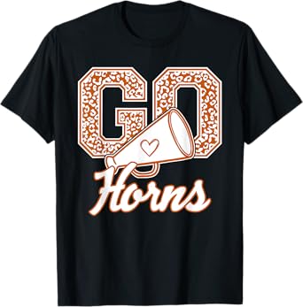 Go Cheer Texas Men Women Kids T-Shirt