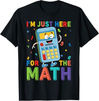 Number Day Maths Day Number Day Calculator Kids Costume T-Shirt