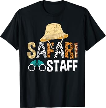 Safari Staff Safari Birthday T-Shirt