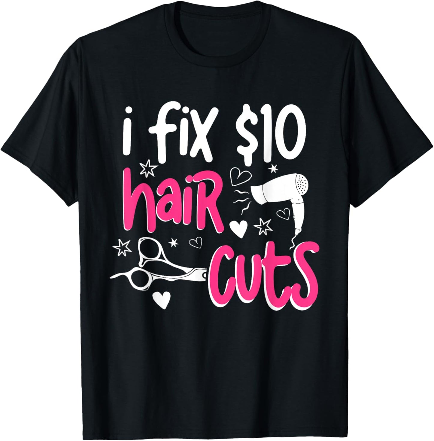 Hairdresser & Salon Stylist Hairstylist Haircutter & Barber T-Shirt