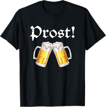 Oktoberfest Shirt Men Women Cheers Beer Festival Prost T-Shirt