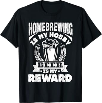 Homebrew Craft Beer Home Brewing Brewer Gift T-Shirt T-Shirt