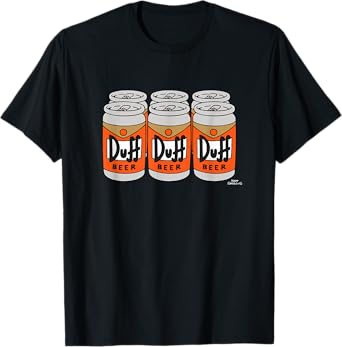 The Simpsons Duff Beer Six Pack T-Shirt