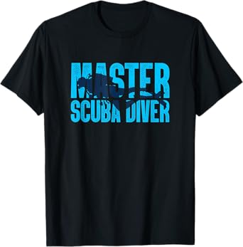 Master Scuba Diver Scuba Diving Divemasters T-Shirt