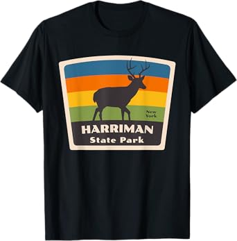 Harriman State Park New York Deer NY Souvenir Vacation T-Shirt