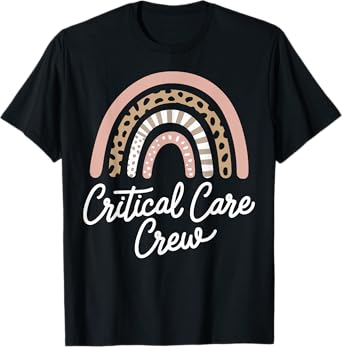 Critical Care Crew ICU Nurse T-Shirt
