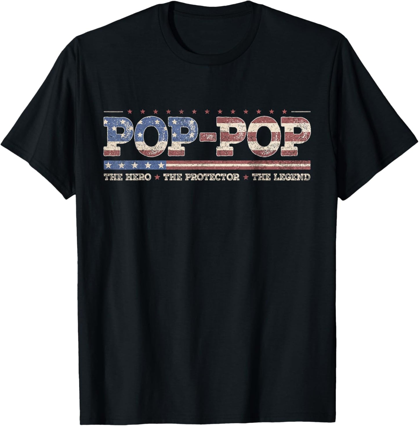 Phillys dad grandpa poppop pop retro sport dad gifts T-Shirt