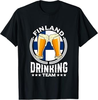 Finland Drinking Team T-Shirt