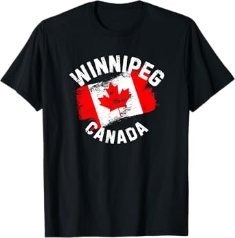 Winnipeg Canada Winnipeg Manitoba Canadian Men Women Kids T-Shirt