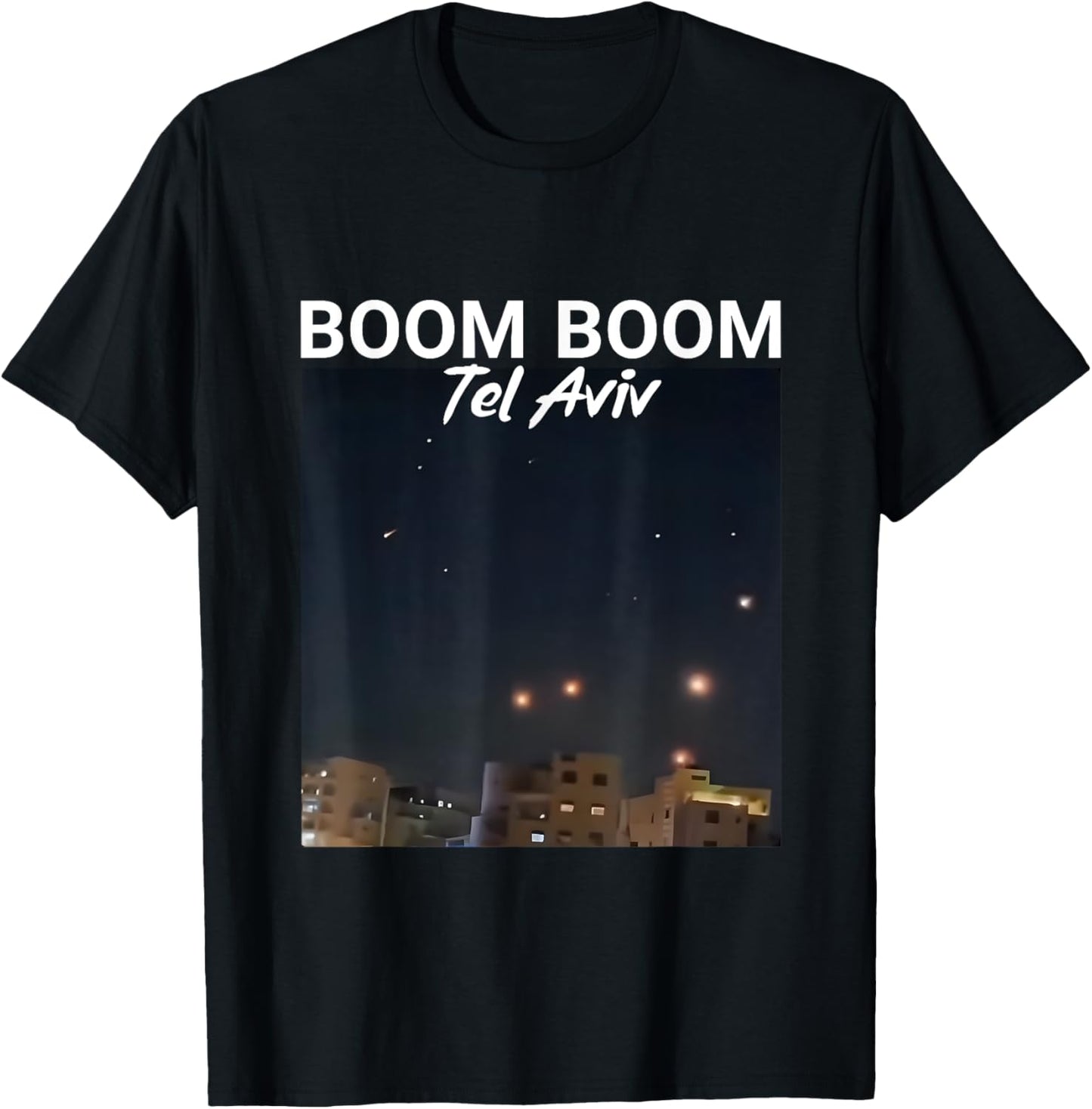 Boom Boom Tel Aviv, Boom, Boom, Tel Aviv by Lucas Gage T-Shirt