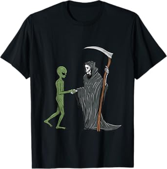 Alien Grim Reaper T-Shirt