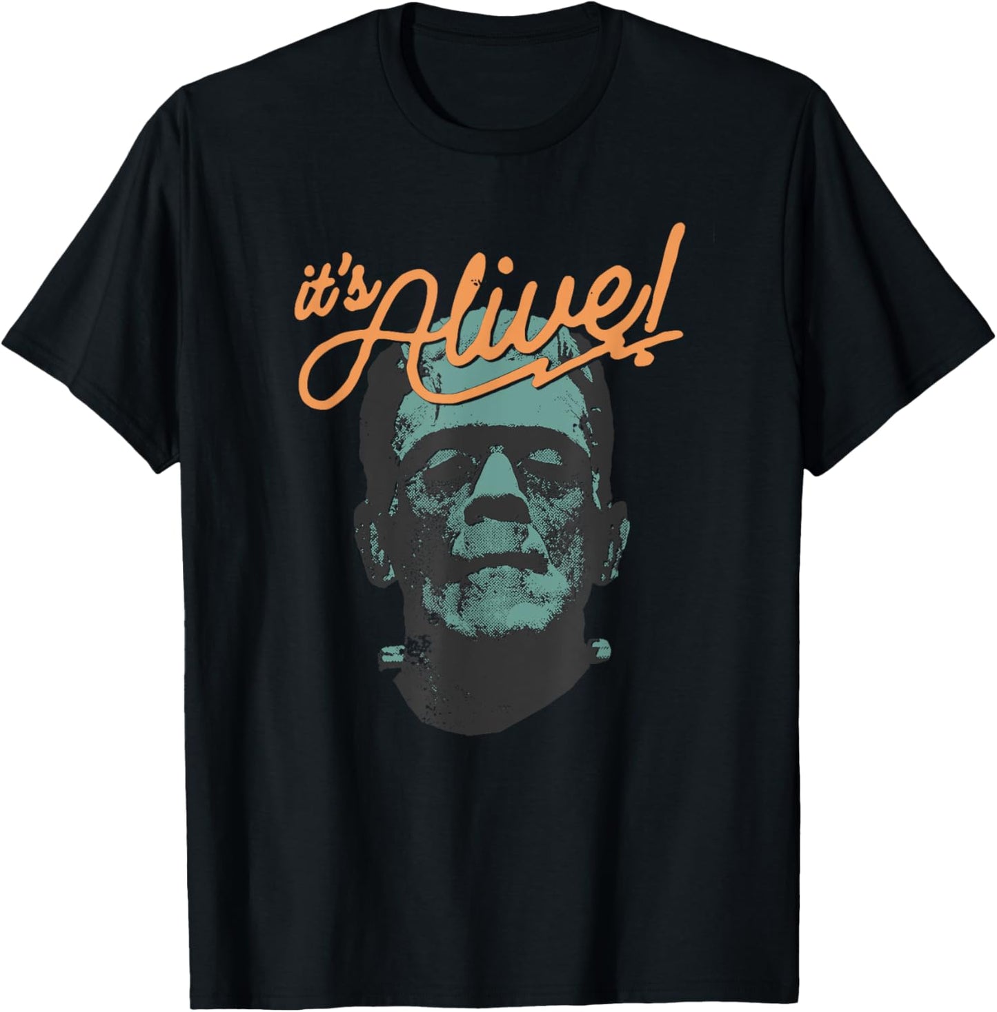 Retro Funny It's Alive Frankenstein Monster Spooky Halloween T-Shirt