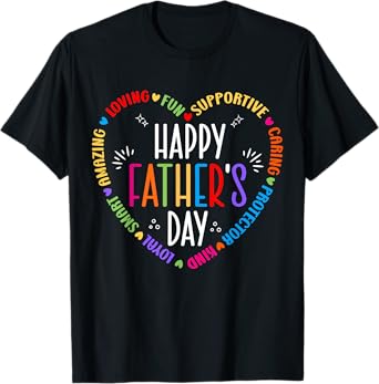 Happy Father's Day for Man Dad Grandpa Funny Father's Day T-Shirt