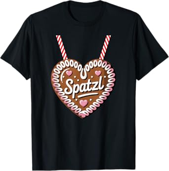 Spatzl Gingerbread Heart German T-Shirt