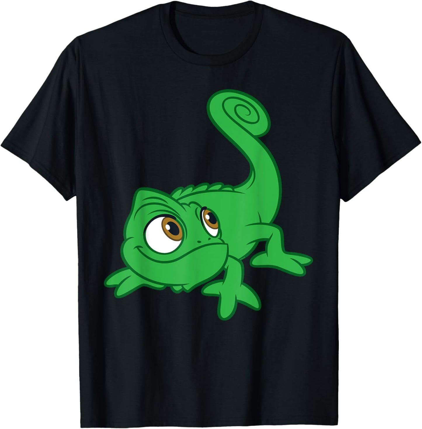 Disney Tangled Pascal Chameleon Sidekick Big Face Costume T-Shirt