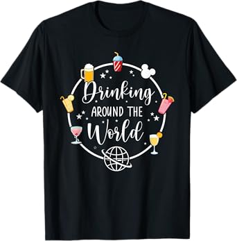 Drinking Around The World T-Shirt