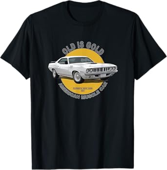 Plymouth Hemi Cuda American Muscle Car 60s 70s T-Shirt