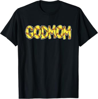 Retro Softball Mommy Godmom Birthday Party T-Shirt
