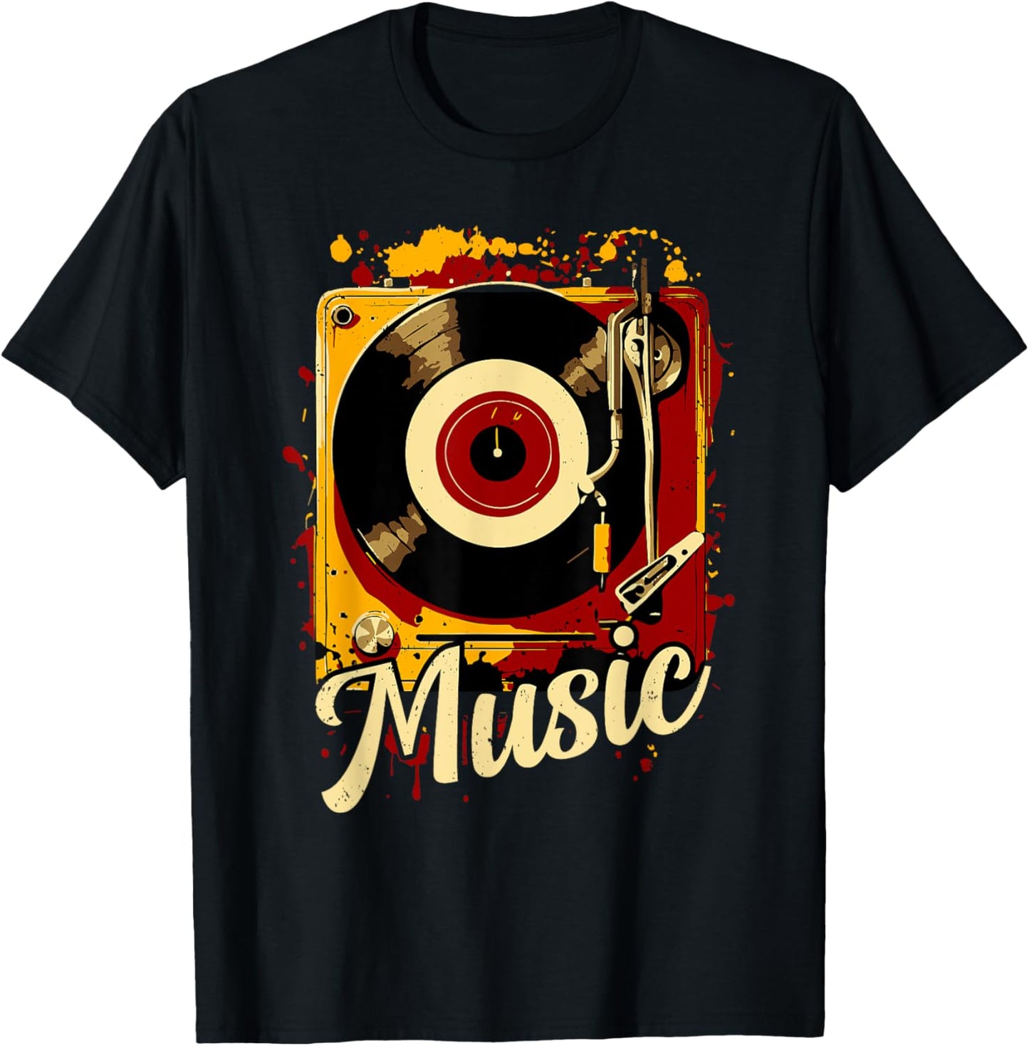 Retro Music Vintage Musician Music Lover T-Shirt