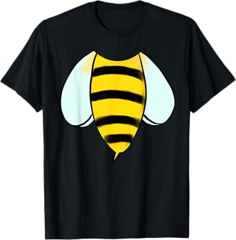 Bee Halloween Costume T-Shirt - Cute Bumblebee Insect Outfit T-Shirt