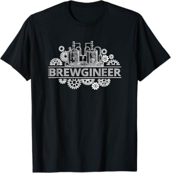 Brewgineer Craft Beer Brewer Beergineer Home Brew Gift T-Shirt