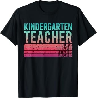 Kindergarten Teacher Back to School Cute First Day of School T-Shirt