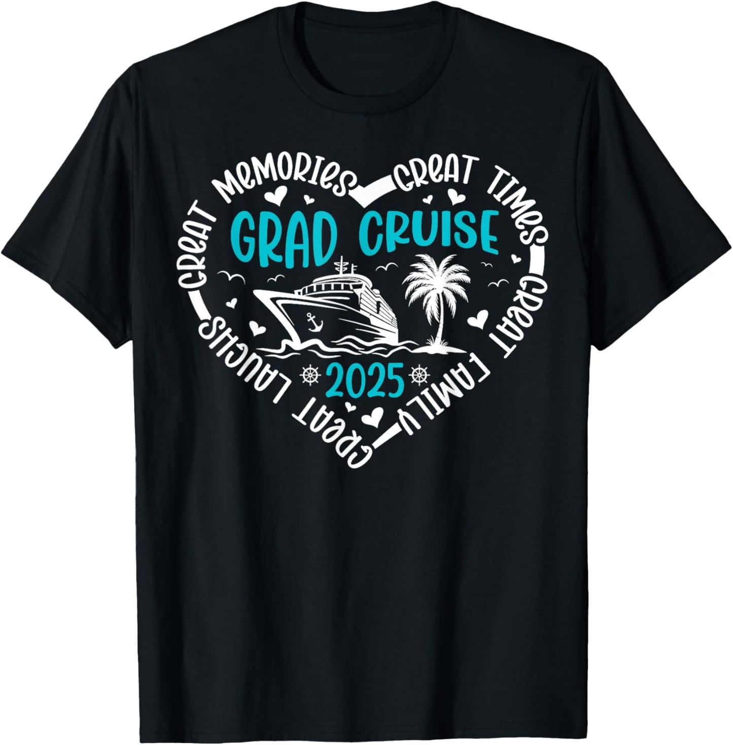 Graduation Cruise Trip Class Of 2025 Senior Summer Vacation T-Shirt