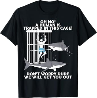 Great White Shark Ocean Biologists Largest Predator Fish T-Shirt