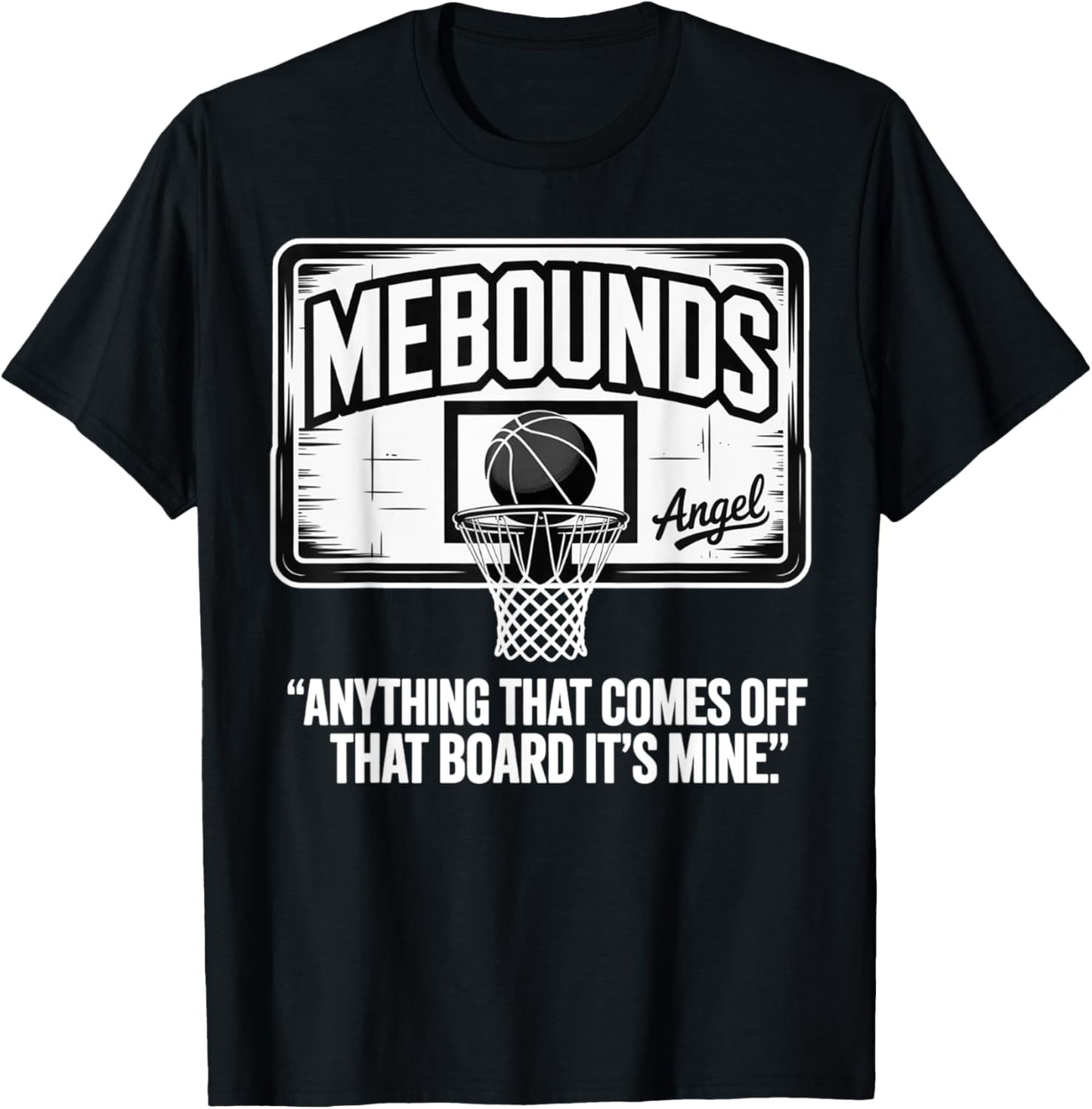 Retro Angel Mebounds Merch T-Shirt