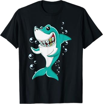 Shark with Braces T-Shirt