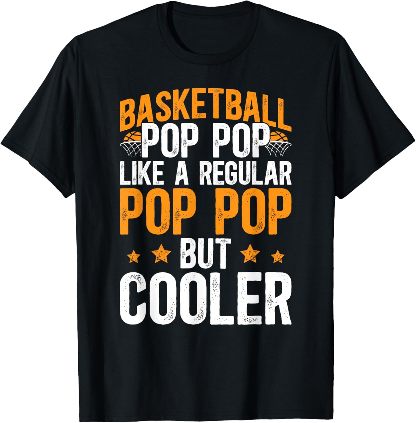 Basketball Pop Pop Of A Basketball Player Pop Pop Definition T-Shirt