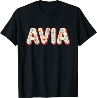 Wildflowers Avia Floral Mother's Day Avia T-Shirt