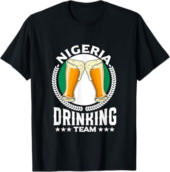 Nigeria Drinking Team T-Shirt