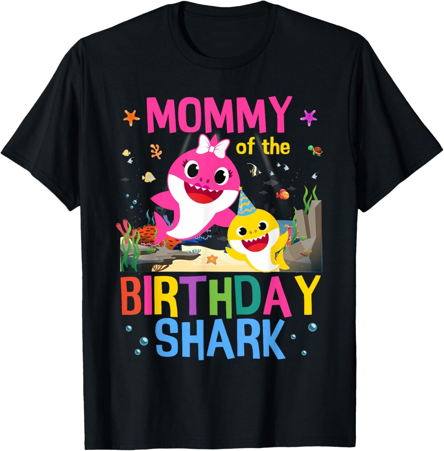 Funny Mommy Of The Birthday Boys Girl Kids Family Matching T-Shirt