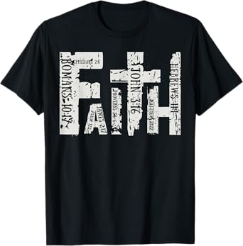 Faith Over Fear Christian Jesus Faith Retro Christian T-Shirt