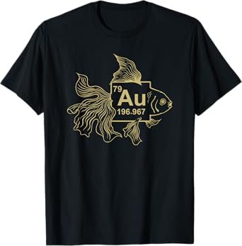 Goldfish Shirt - Gold fish shirt - AU Chemistry Science T-Shirt