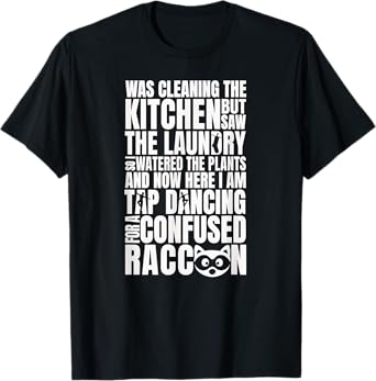 Relatable Mom Humor Overstimulated ADHD Brain Energy Chaos T-Shirt